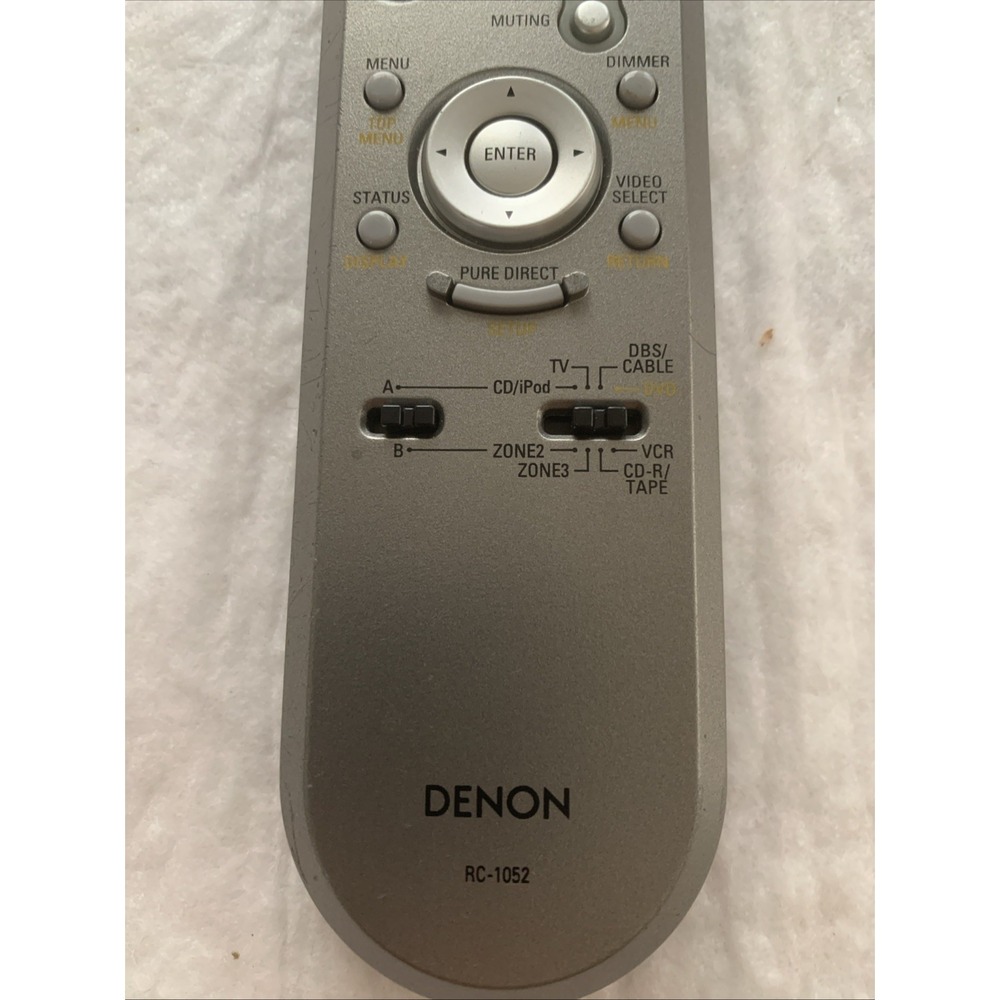 Denon Remote RC-1052 - Untested - Picture 3 of 7